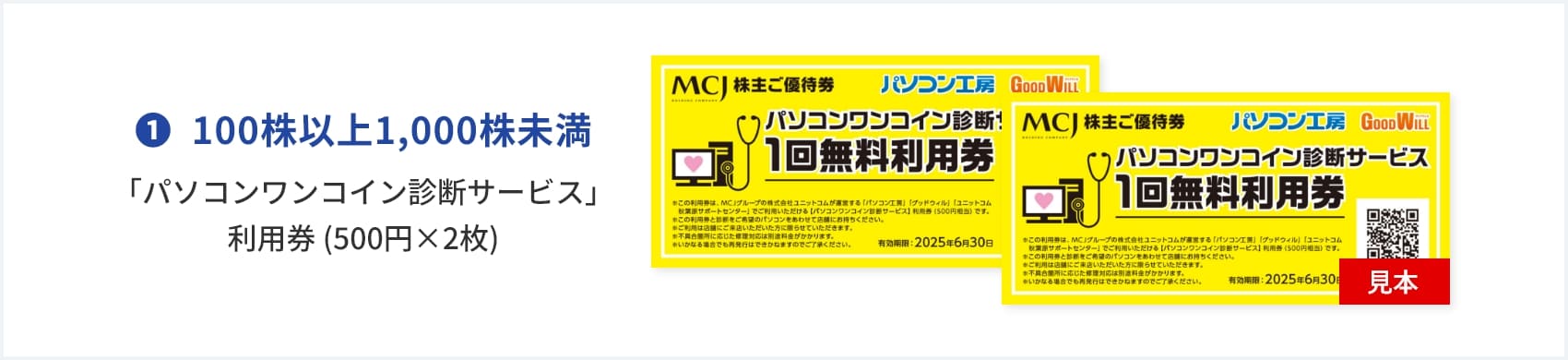 株主優待制度｜株主還元策｜IR・投資家情報｜株式会社MCJ