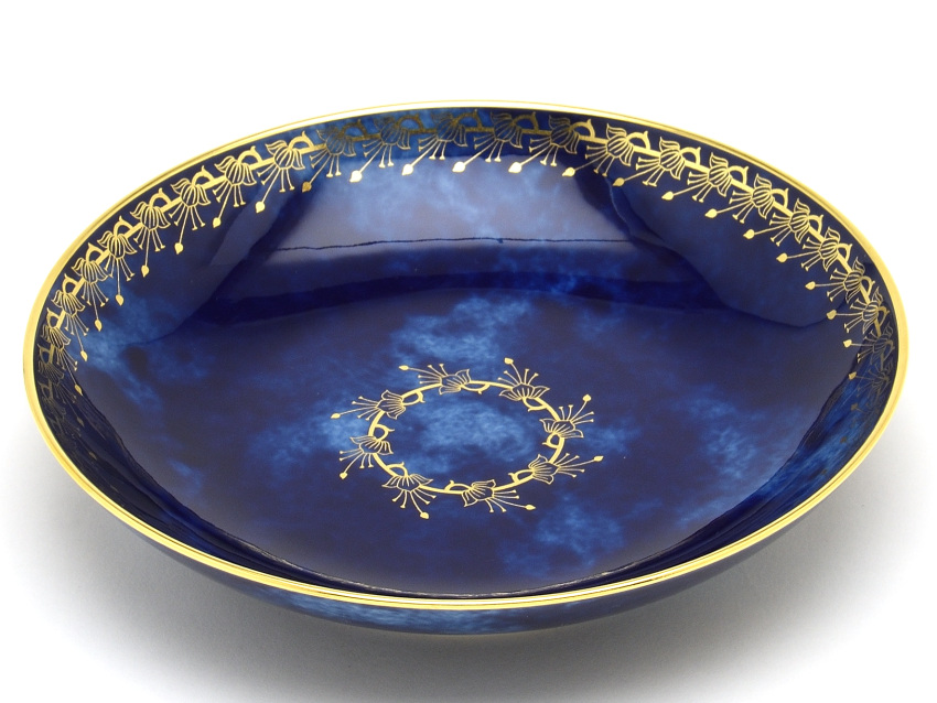 セーブル(Sevres) 深皿 クープ キューペル Bleu nuage de Sevres