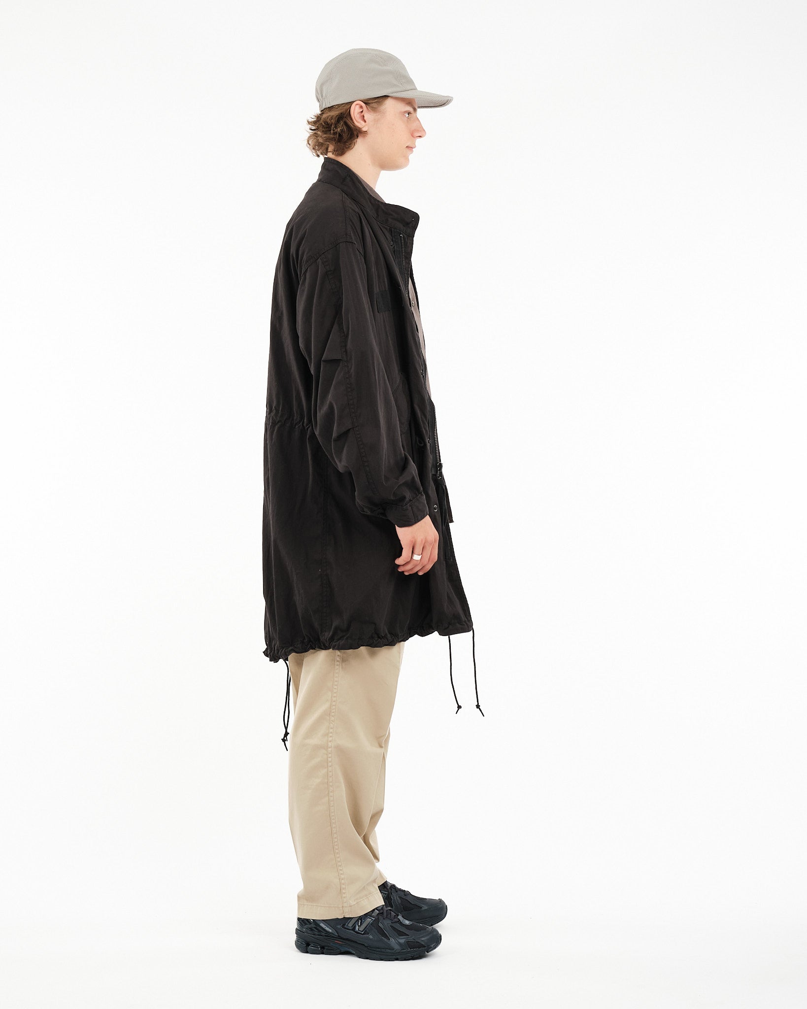 M-65 Fish Tail Coat Black by orSlow - Meadow