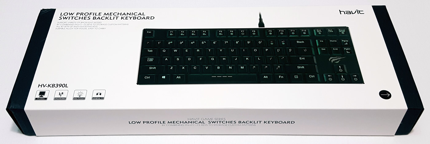 HAVIT HV-KB390L Review: Best Low Profile Mechanical Keyboard?
