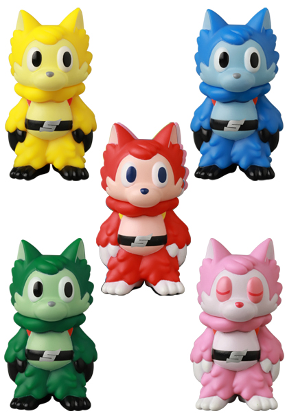 MEDICOM TOY - VAG(VINYL ARTIST GACHA)SERIES 43.5 ゴレンジャー