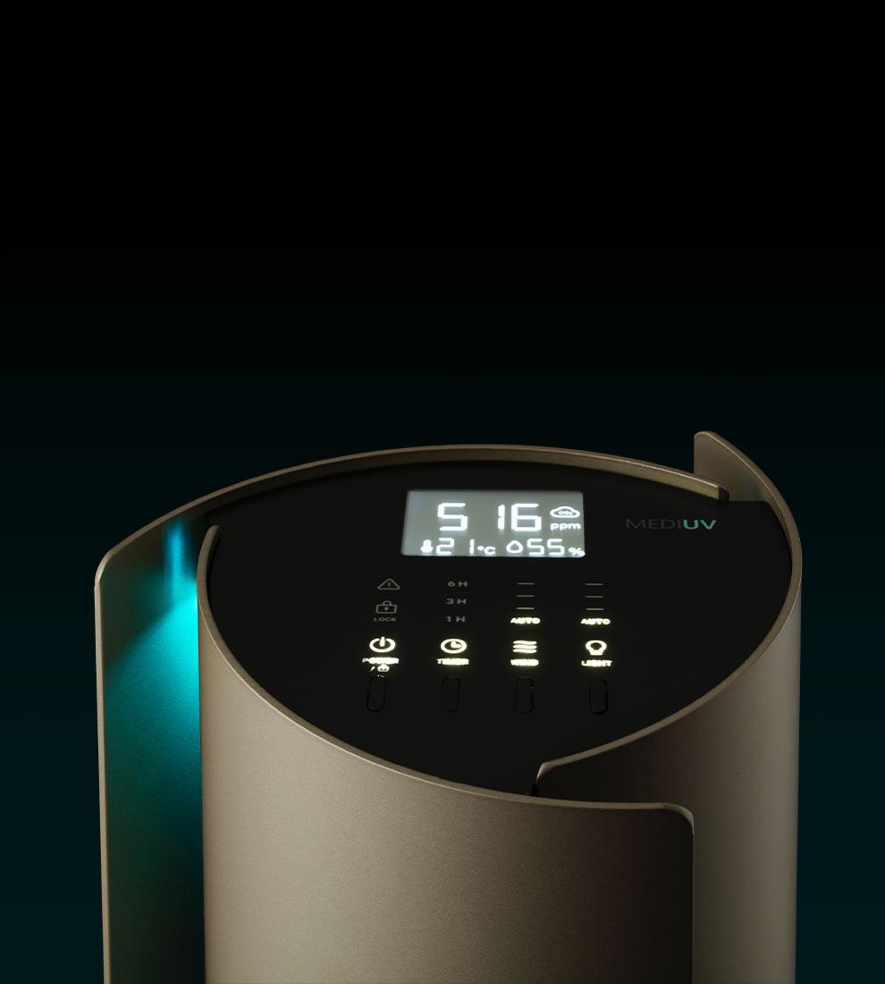 MEDIUV | UVライト空気除菌機