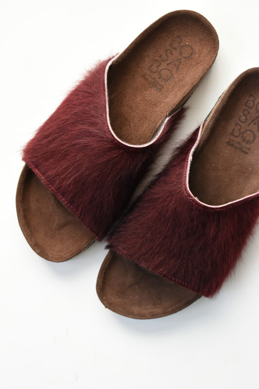 SALE!】BOSABO (ボサボ) MEETS EXCLUSIVE LILIAN POILS LONG [BORDEAUX]