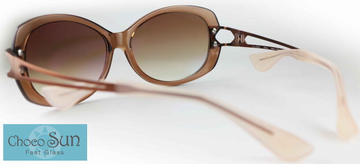 鼻に跡がつかないサングラスChocoSunちょこサン・シャルマン