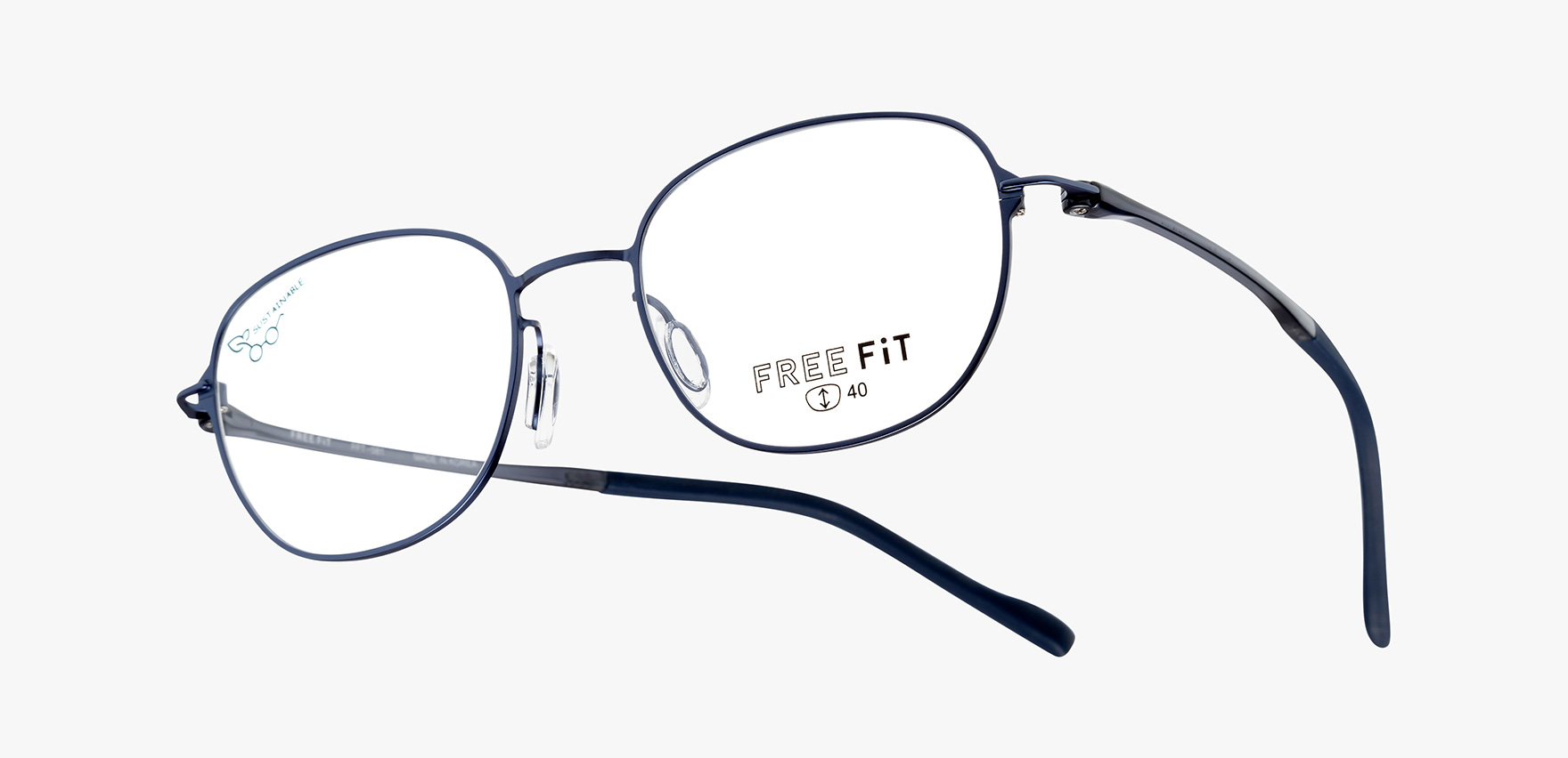 FREE FIT FFT-081(49 ﾈｲﾋﾞｰﾏｯﾄ): メガネフレーム｜眼鏡市場【公式