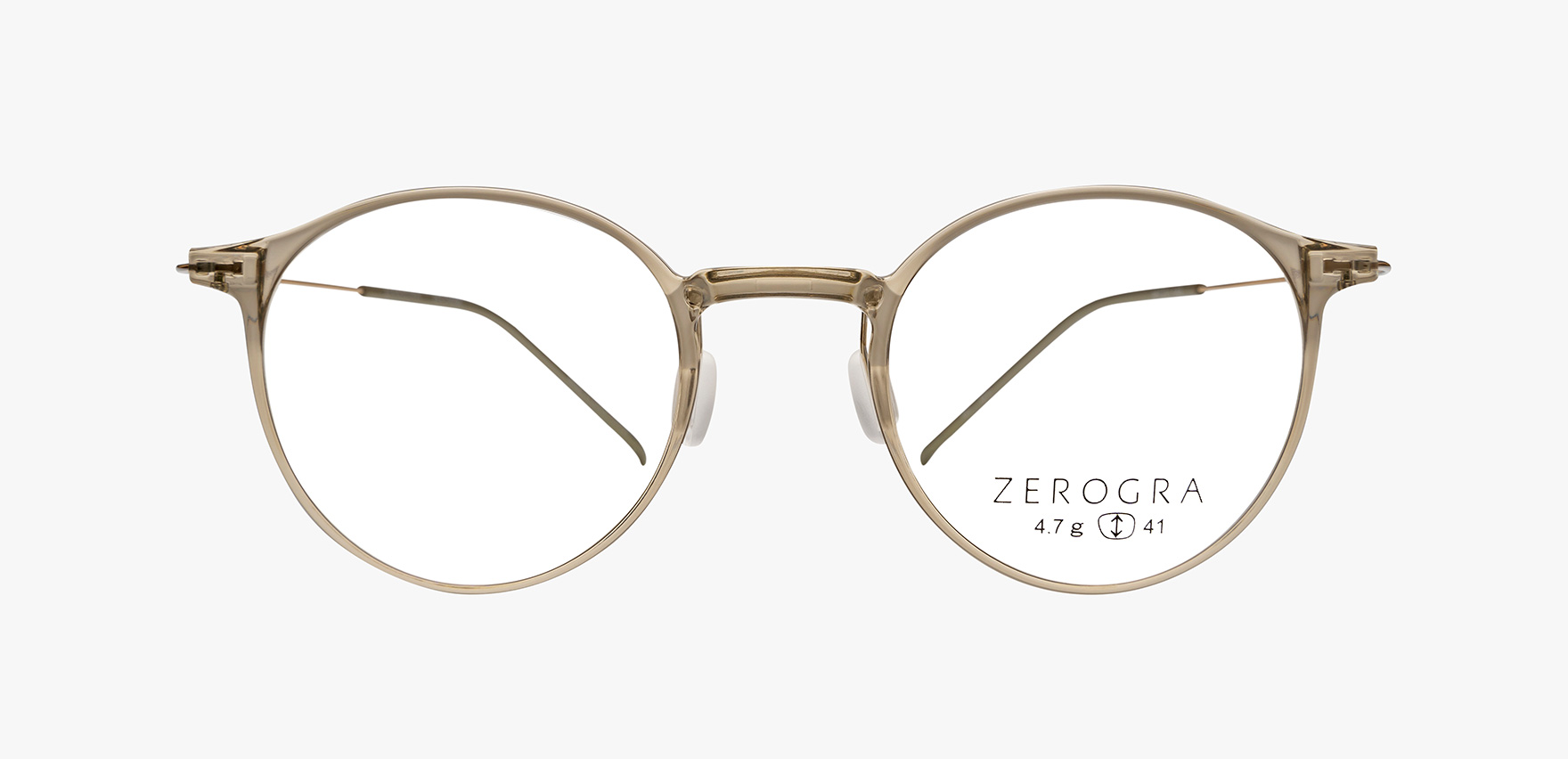 ZEROGRA ZEG-S008(46 ｶｰｷ): メガネフレーム｜眼鏡市場【公式】(メガネ