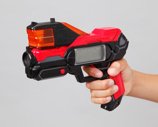 カードリーダー搭載光線銃 スキャンシューティング シングルセット