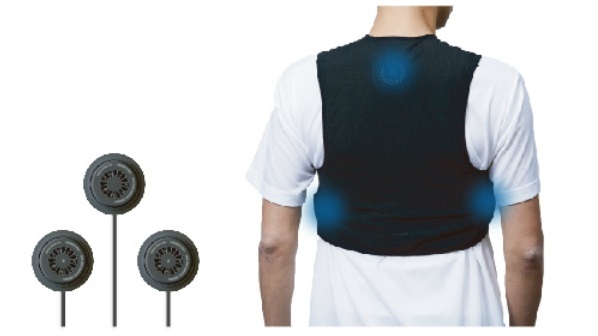 熱中症対策 ペルチェベスト】COOLFIX アクティブベスト PLT3