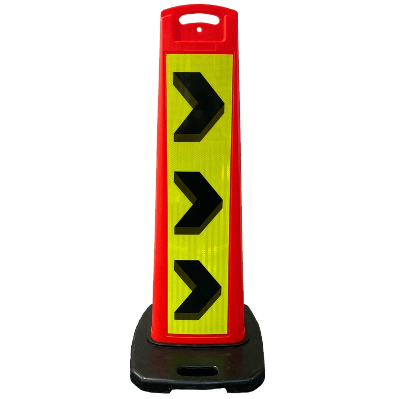 高視認性スタンドサイン リフレットサイン 両面立看板 矢印板 誘導標識