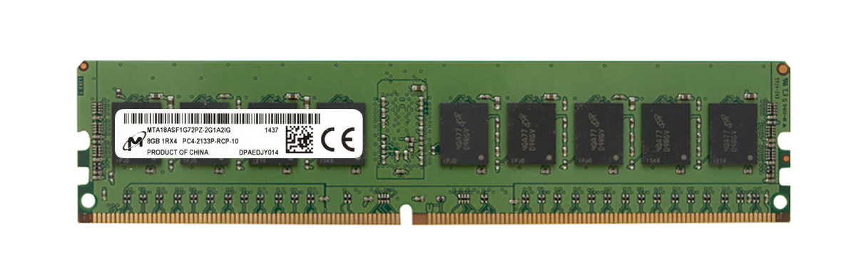 MTA18ASF1G72PZ-2G1A2 Micron 8GB DDR4 PC17000 Memory