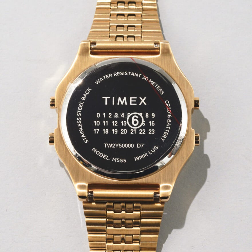 MM6コラボは沼すぎる。天才的ゴールドにノックダウンの腕時計「MM6