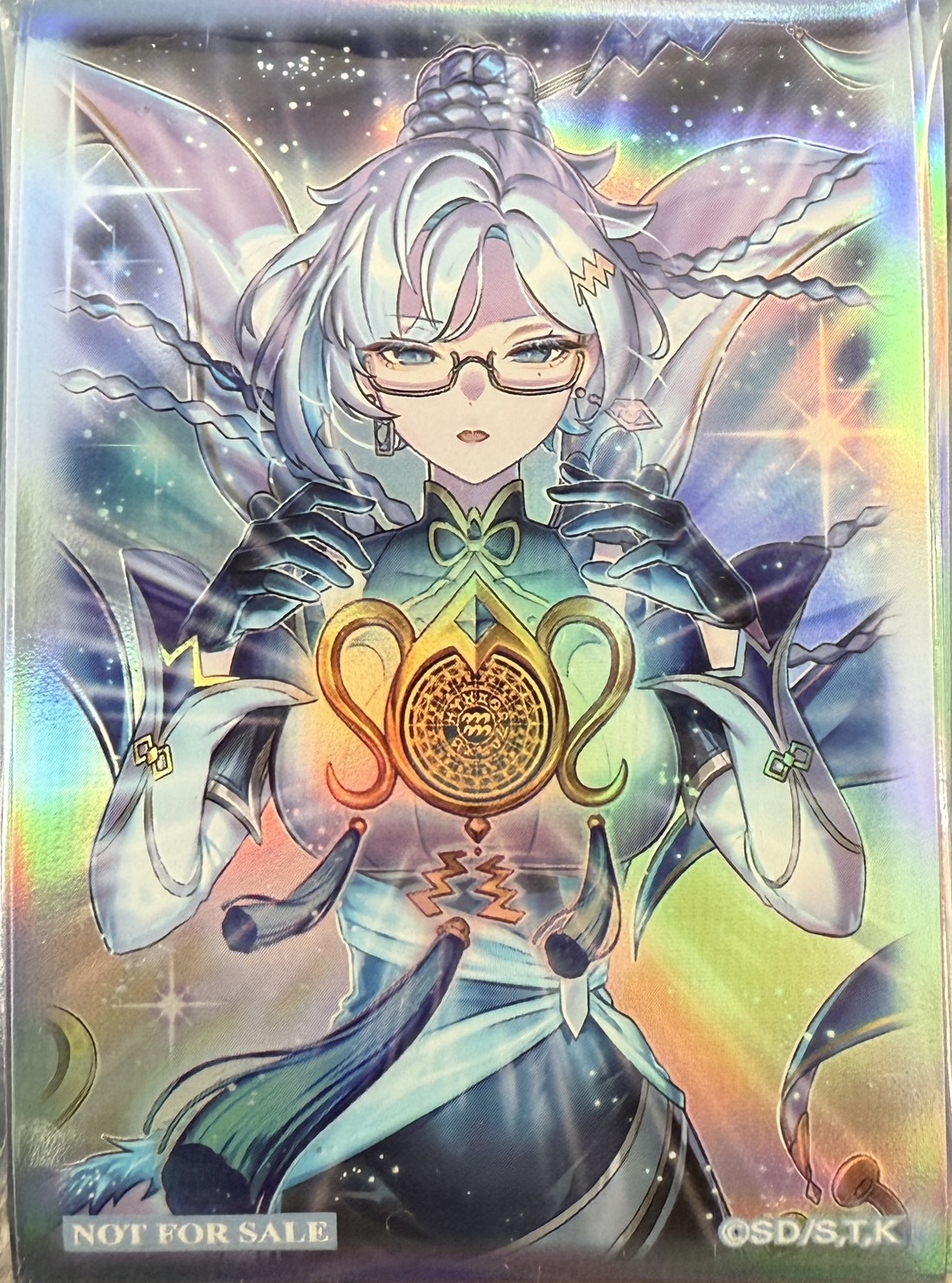 遊戯王 羅睺星辰 公式 スリーブ 70枚入り 未開封 ③ 遊戯王 羅睺星辰