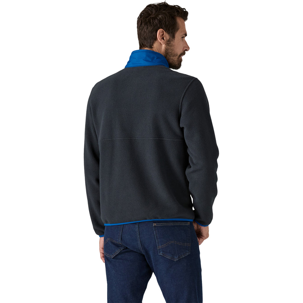 Patagonia Men's Pitch Blue w/Endless Blue Microdini 1/2-Zip Fleece Pul