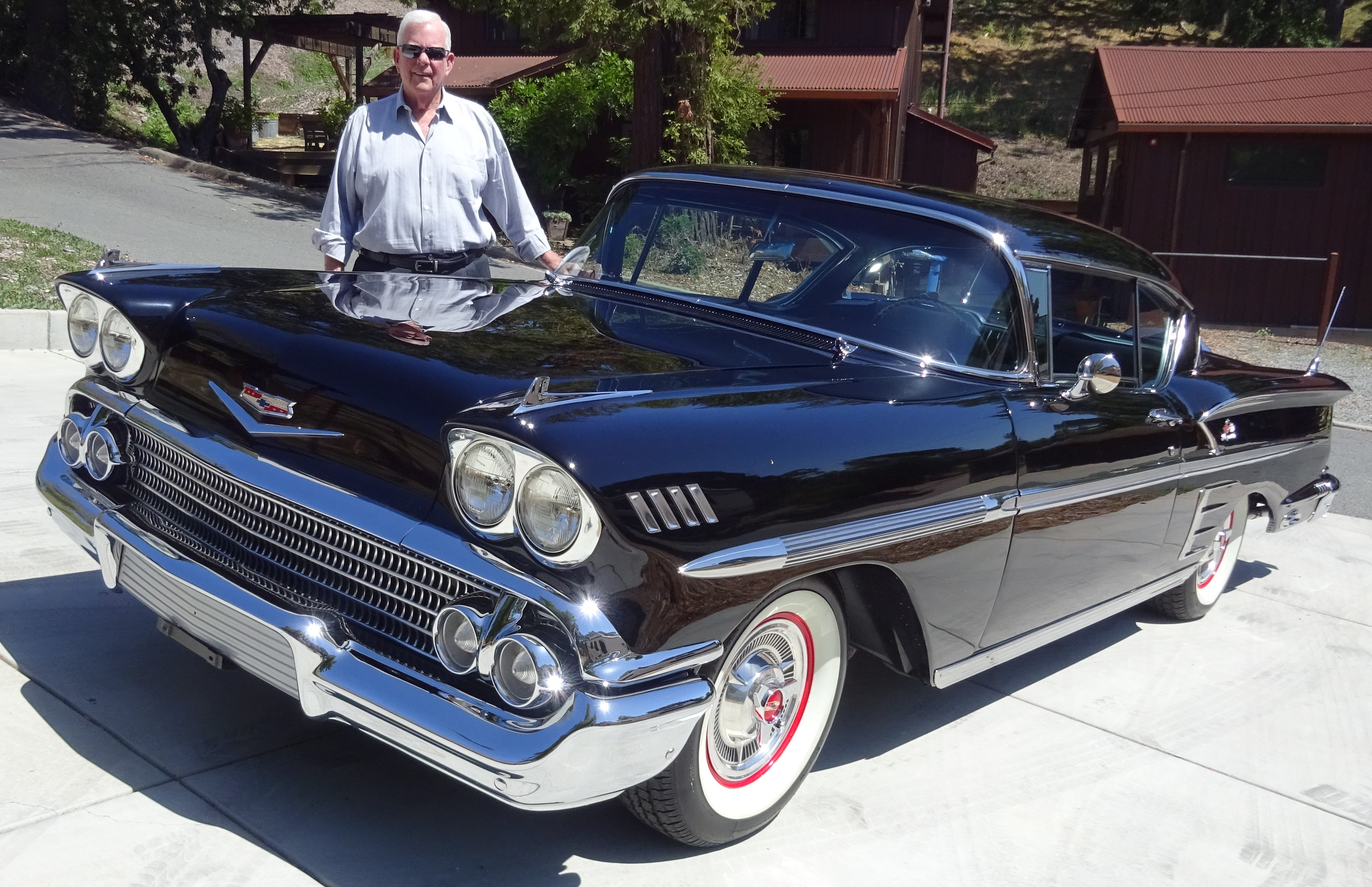 The '58 Chevrolet Impala is a steady crowd pleaser among collectors