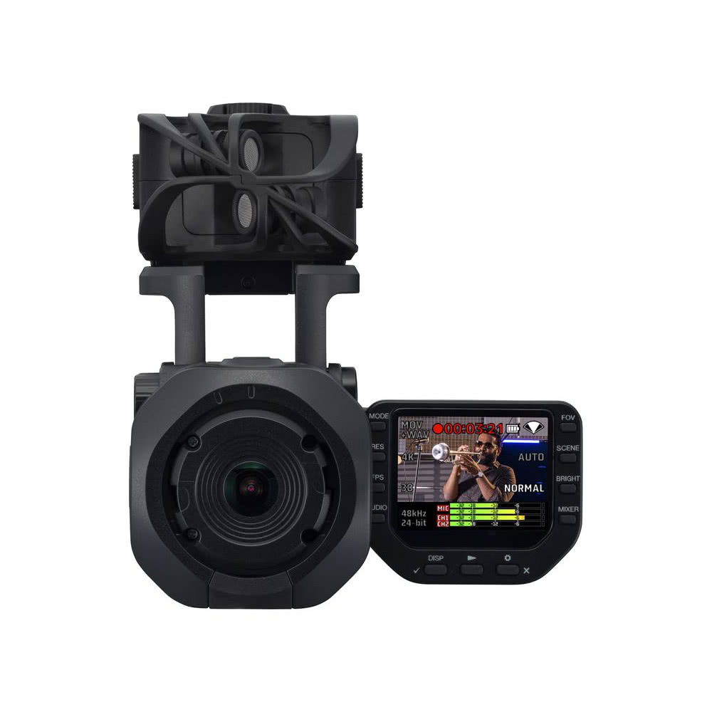 ZOOM 高音質ビデオカメラ Q8n-4K(ワイヤレスピンマイクセット)【福山