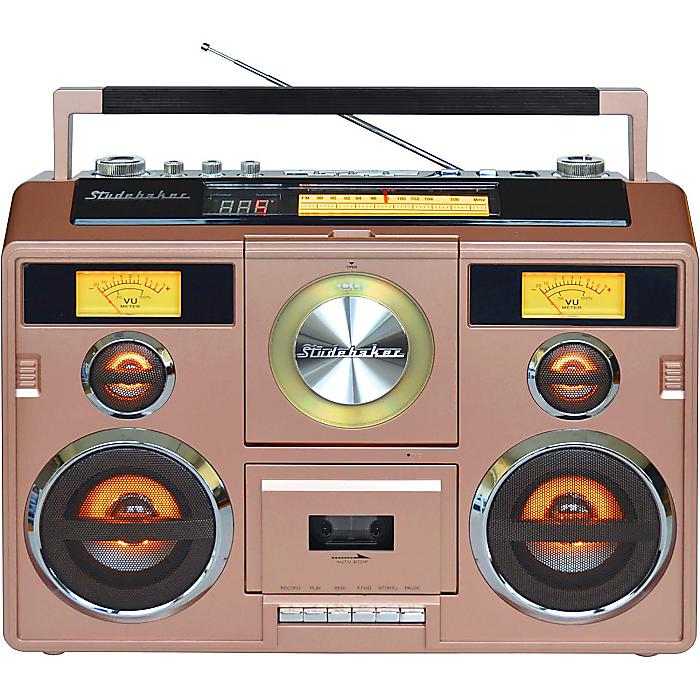 Studebaker ／ ポータブルステレオ ラジカセ Bluetooth／CD／AM-FM