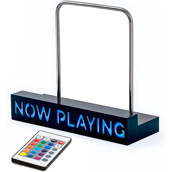 Now Playing LEDライトアップビニールレコードスタンドウォール