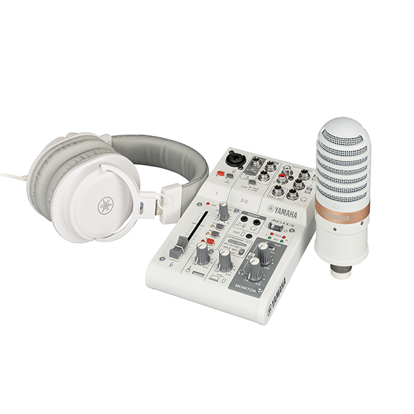 待望の後継機!! YAMAHA AG03MK2など、より使いやすく・配信に最適な