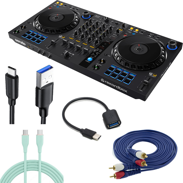 旧パソコン・新パソコン対応ケーブルセット】Pioneer DJ(パイオニア
