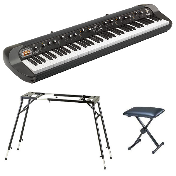 人気のビンテージ・ピアノ『KORG / SV1-73-BK』数量限定お得セット
