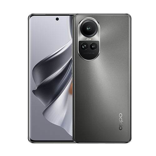 Buy Oppo Reno 10 Pro 5G Dual SIM 12GB/256GB Silvery Grey - Global