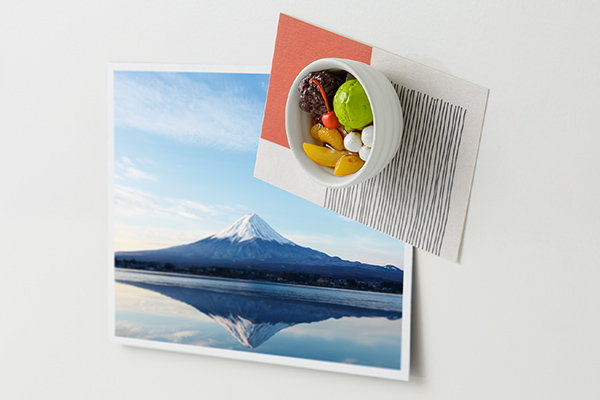 マグネット｜ミニチュアマグネット 1個入 あんみつ柄 (43419006