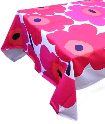 マリメッコ marimekko UNIKKO ウニッコ テーブルクロス