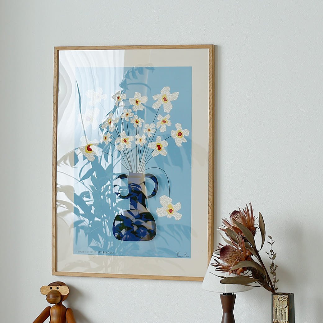 Paper Collective Flower Studies 04 ポスター 50×70cm 北欧ナチュラル