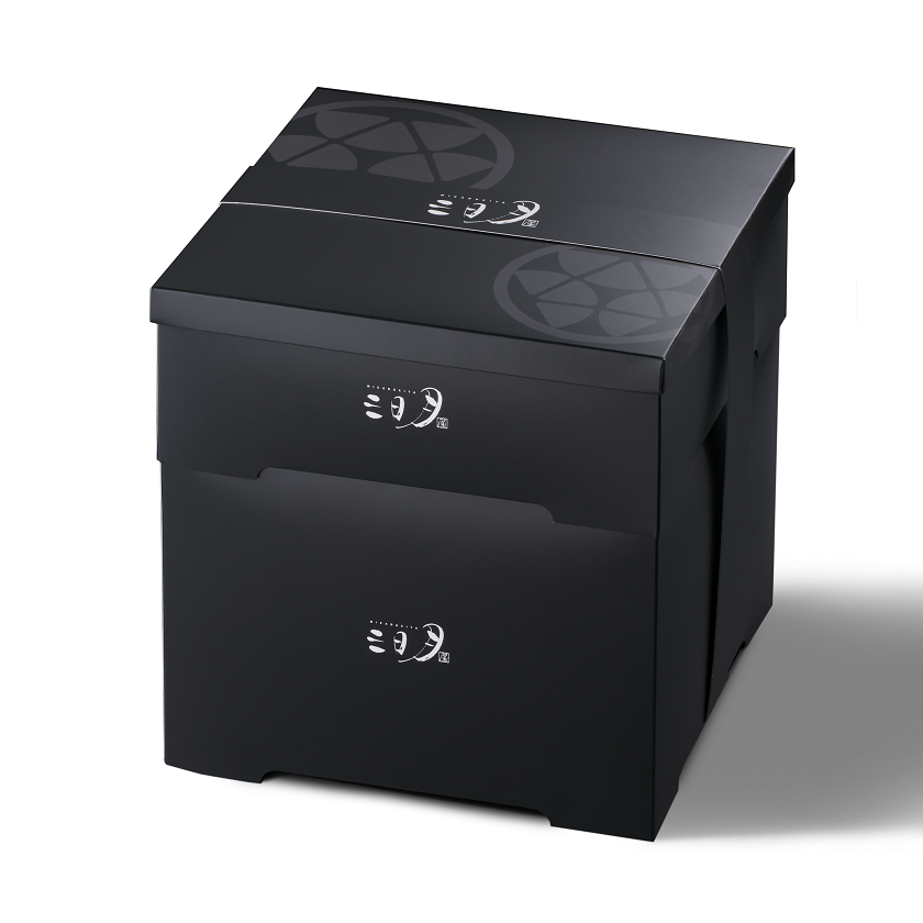 贈答箱中3段(18個用・手提げ袋付)｜三日月屋 オンラインショップ