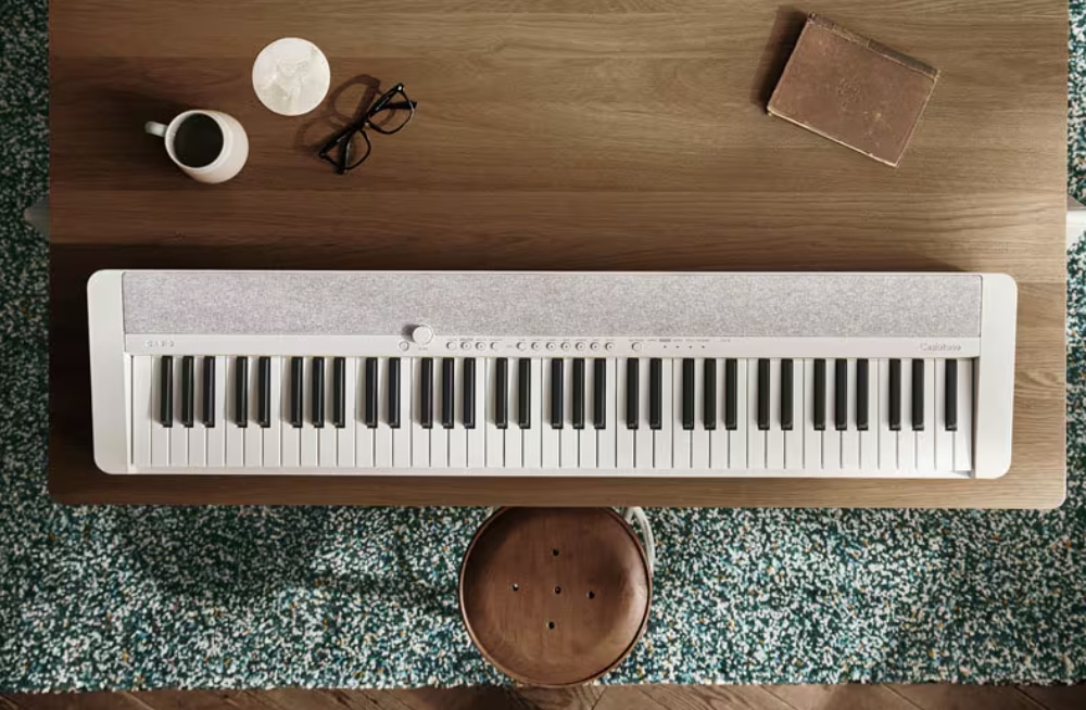 CASIO (カシオ) CT-S1-76WE キーボード ホワイト カシオ 76鍵盤 白