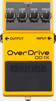 OD-1X OverDrive: エフェクター｜三木楽器公式通販サイト