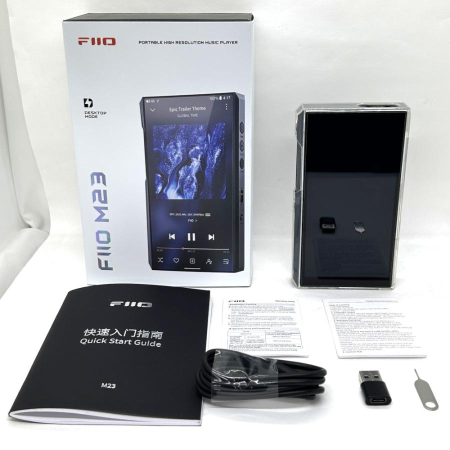 アウトレット品》 FIIO デジタル オーディオプレーヤー M23 (FIO-M23-B