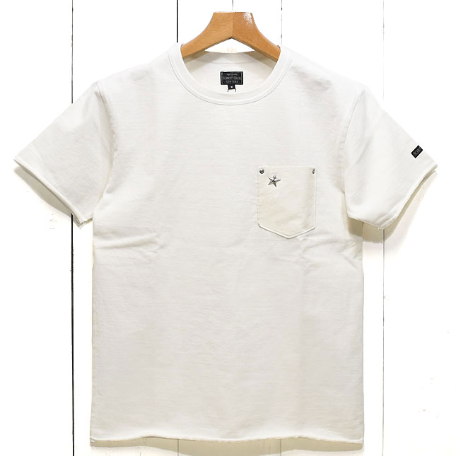 Schott(ショット)「ONE STAR/ワンスター」革ポケ・ヘビーオンスTee/3163030
