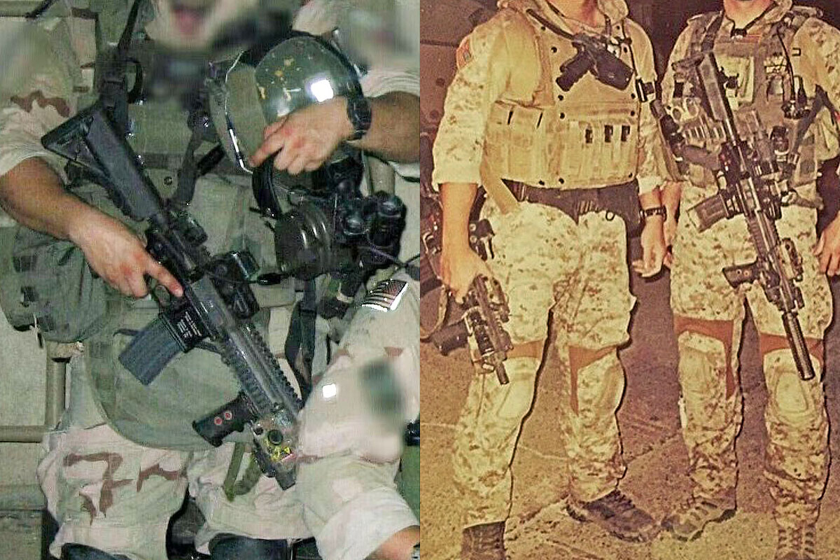 SHEKKIN GEARS デルタフォース Gangsta Grip カスタムグリップ ライト