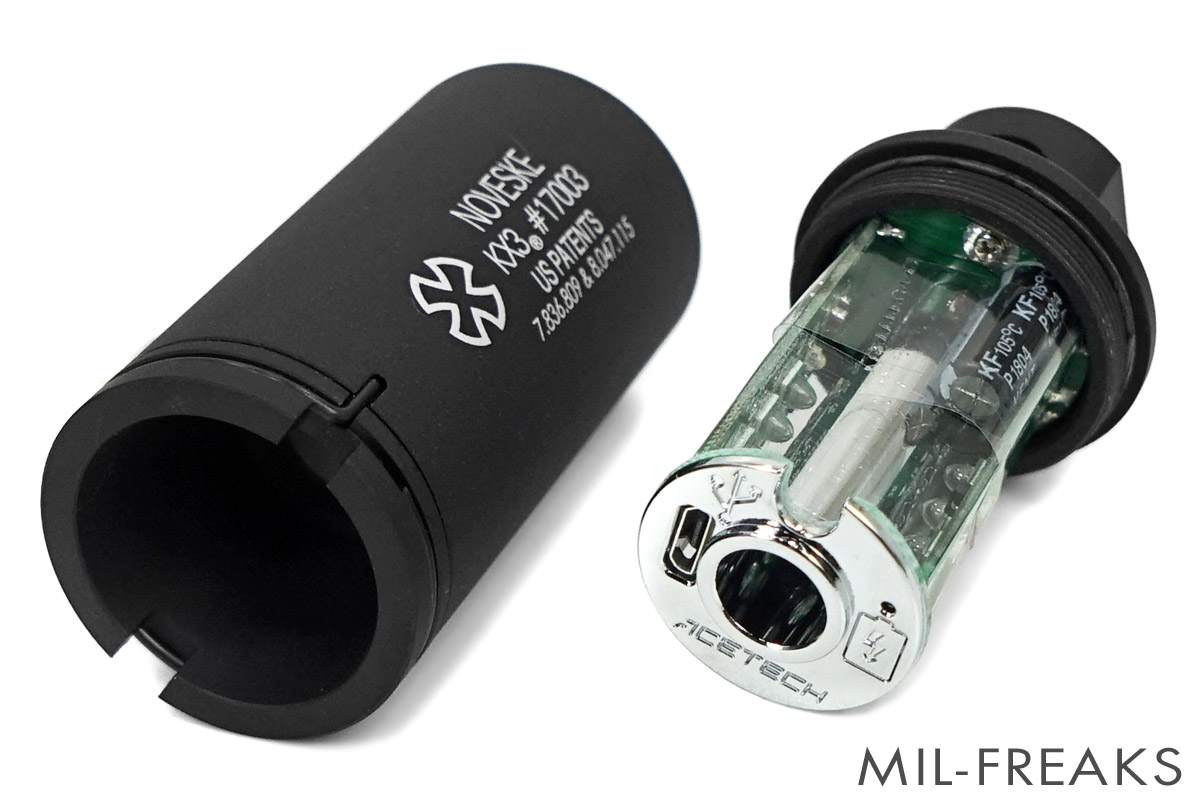 EMG NOVESKEタイプ KX3 フラッシュハイダー ACETECH ウルトラ