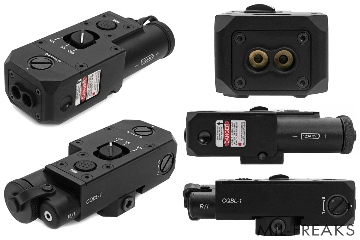 WADSN Steinerタイプ CQBL-1 IR サイティングデバイス ブラック