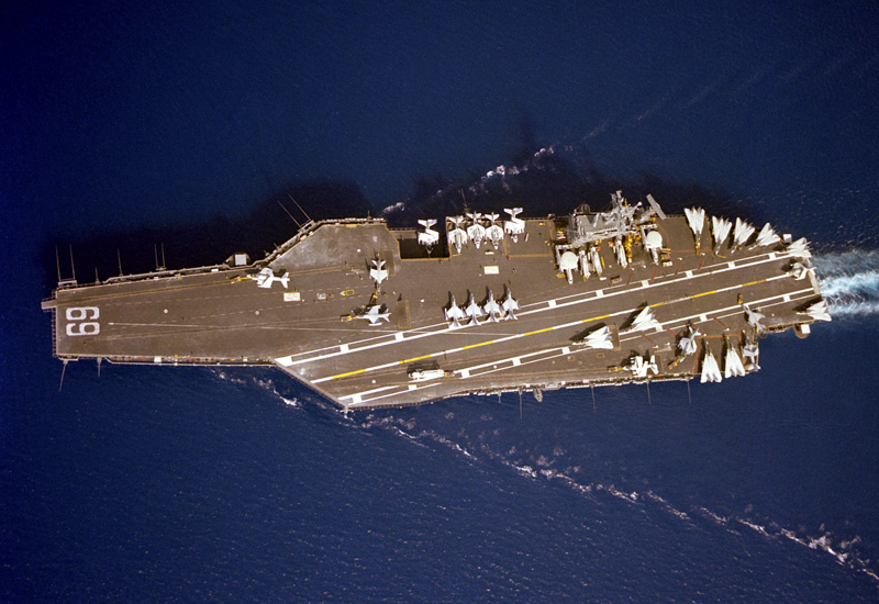 USS Dwight D. Eisenhower (CVN-69) Nuclear-Powered Aircraft Carrier