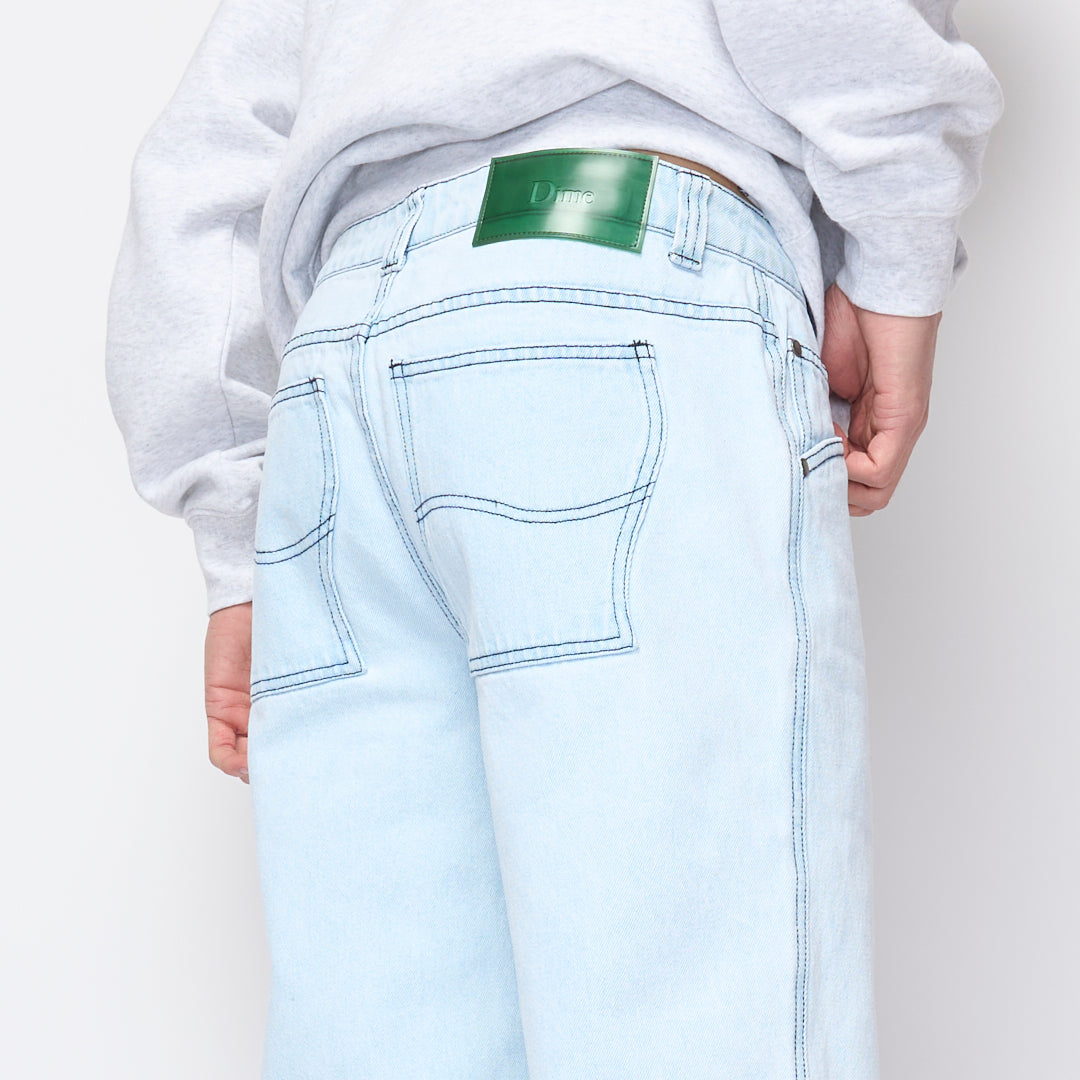 DIME - Classic Relaxed Denim Pants (Faded Blue) – MILK STORE