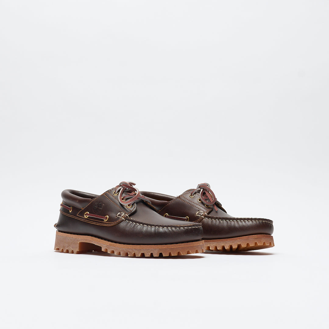 Timberland - Authentic 3 Eye Classic Lug Boat Shoe (Brown) – MILK