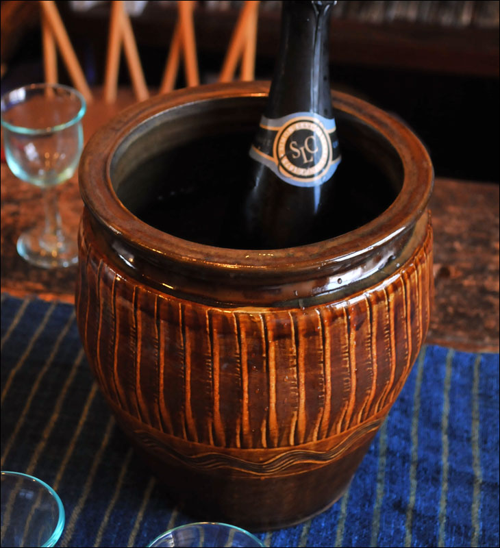 陶器のワインクーラー ｜ みんげい おくむら