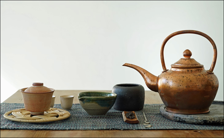 中国・四川省の銅やかん（当店直輸入品） | みんげい おくむら