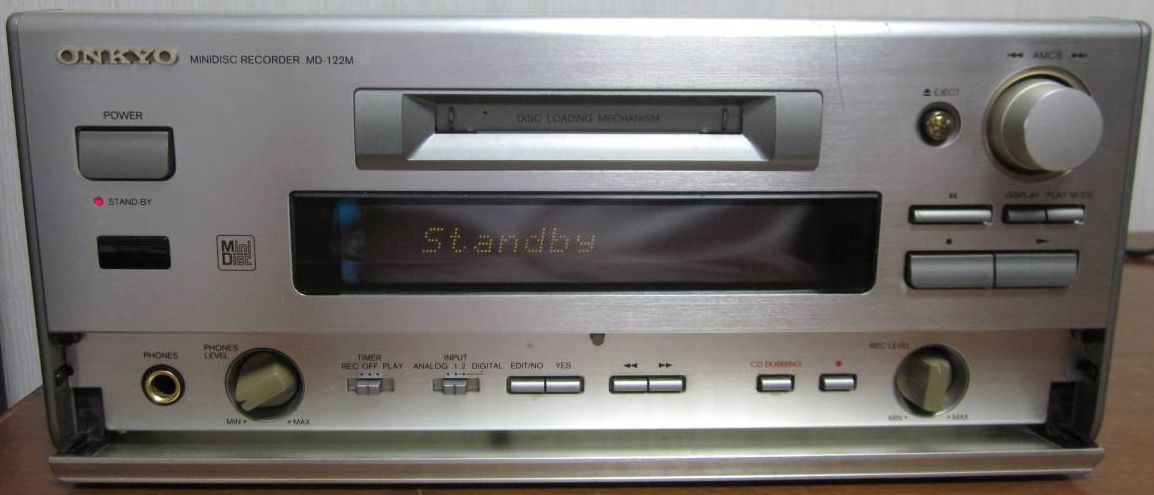 Onkyo MD-122MX [MiniDisc Wiki]