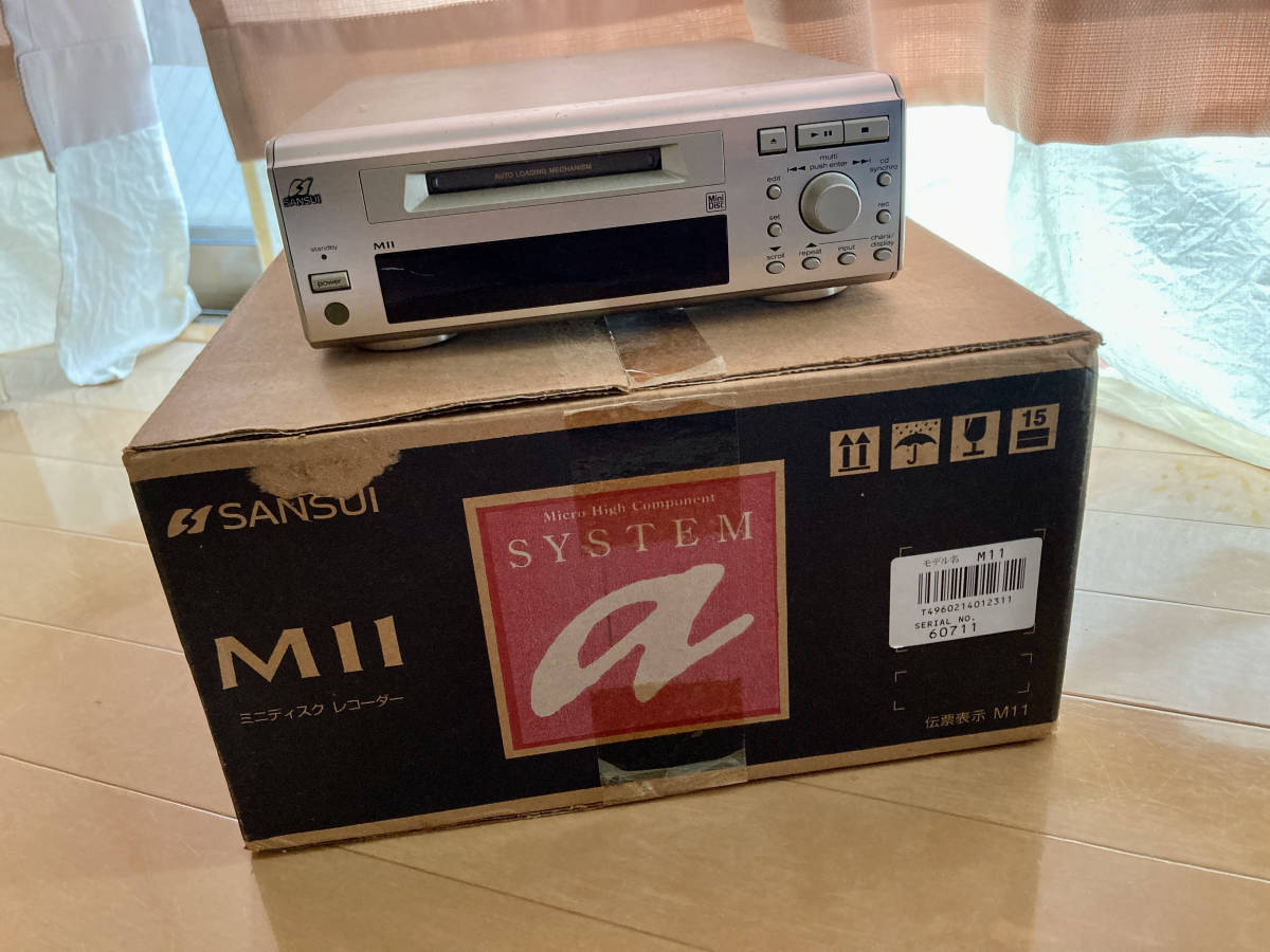 Sansui M11 [MiniDisc Wiki]