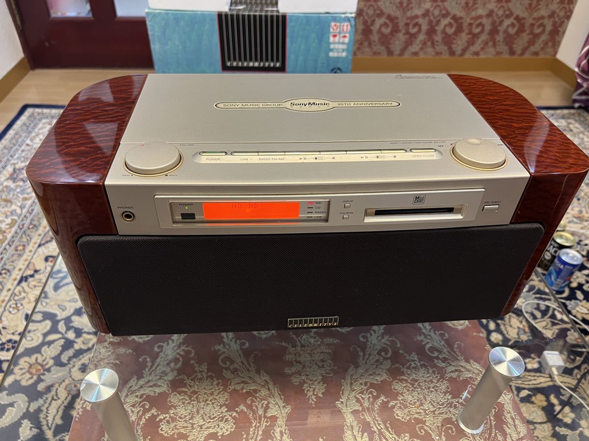 日*9様 SONY セレブリティ MD-7000 CDプレーヤー 30周年記念モ SONY MD