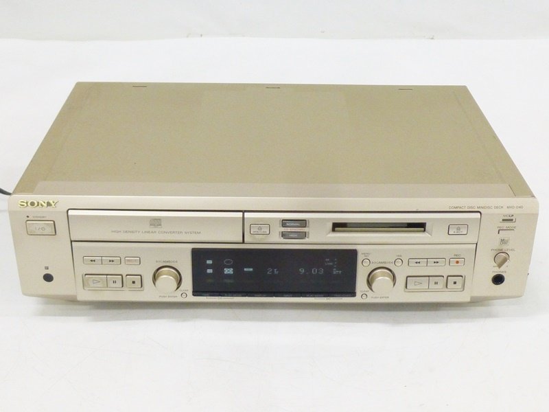 Sony MXD-D40 [MiniDisc Wiki]