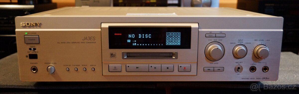 Sony MDS-JA3ES [MiniDisc Wiki]
