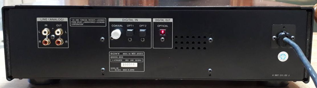 Sony MDS-JA50ES [MiniDisc Wiki]