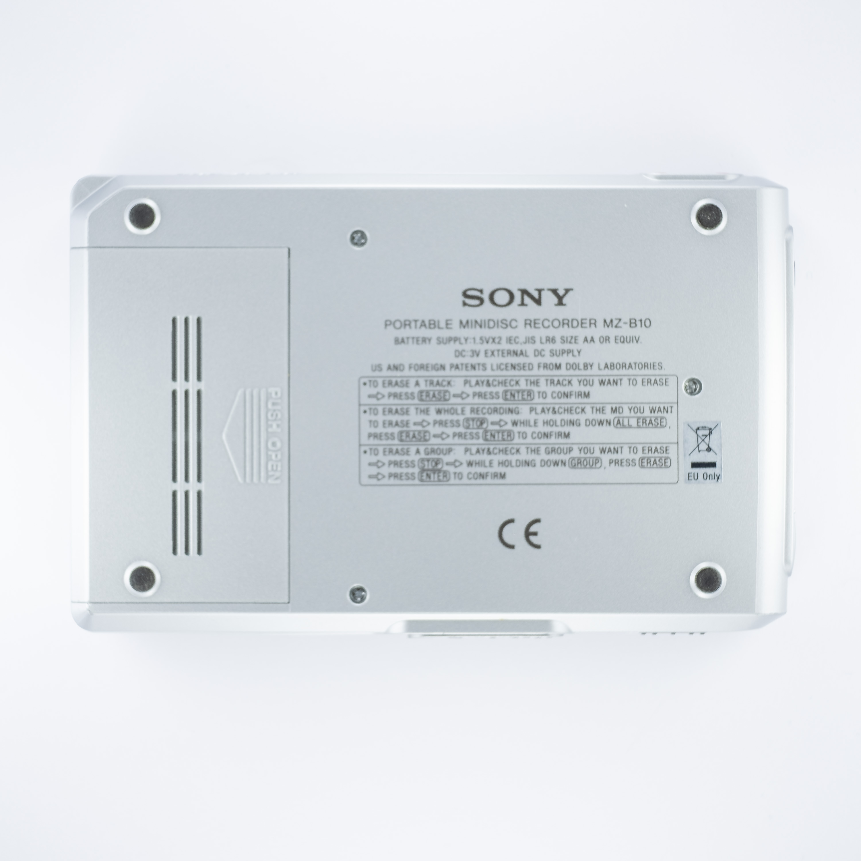 Sony MZ-B10 [MiniDisc Wiki]