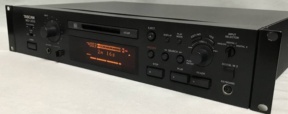 TASCAM MD-350 [MiniDisc Wiki]