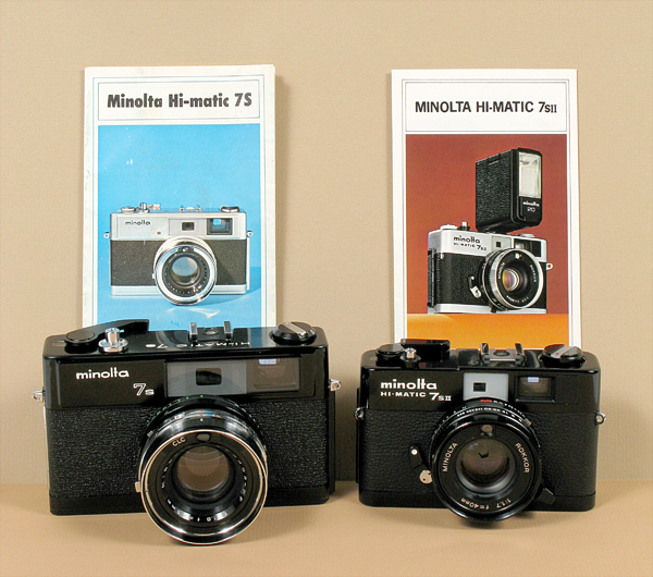 MINOLTA Hi-Matic 7s and 7sII
